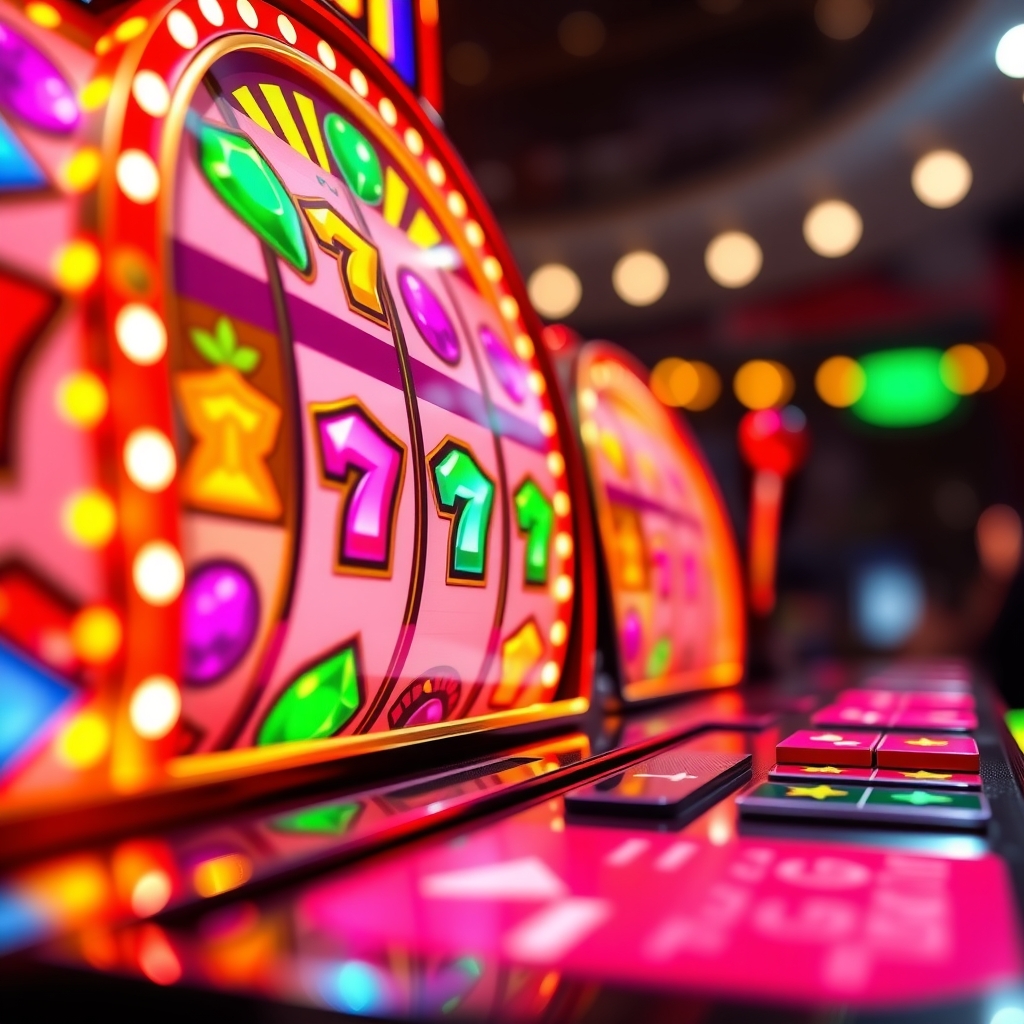 Slot machine online con simboli luminosi, tra i giochi più popolari nei casino non AAMS